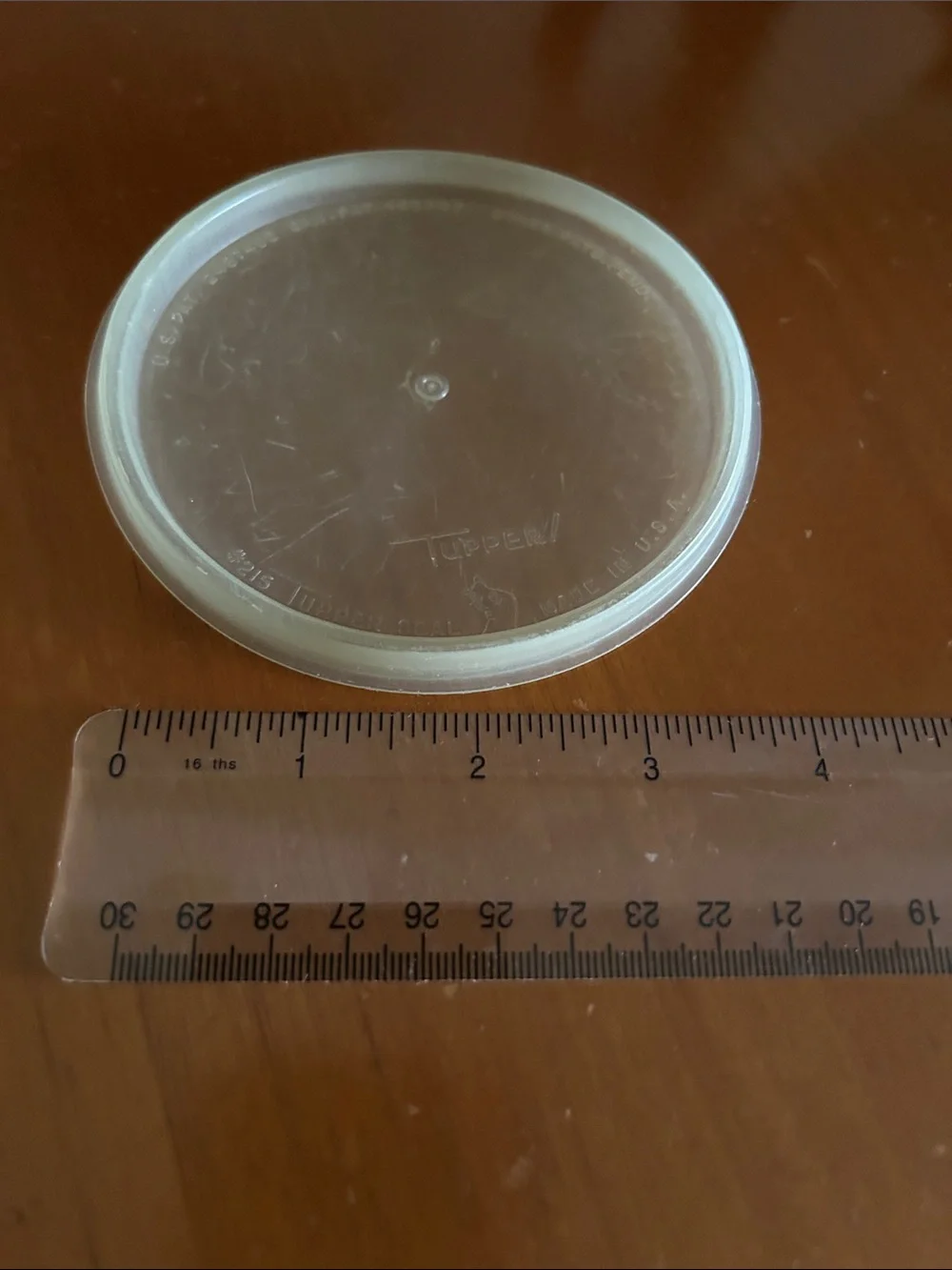 Vintage Tupperware lid
